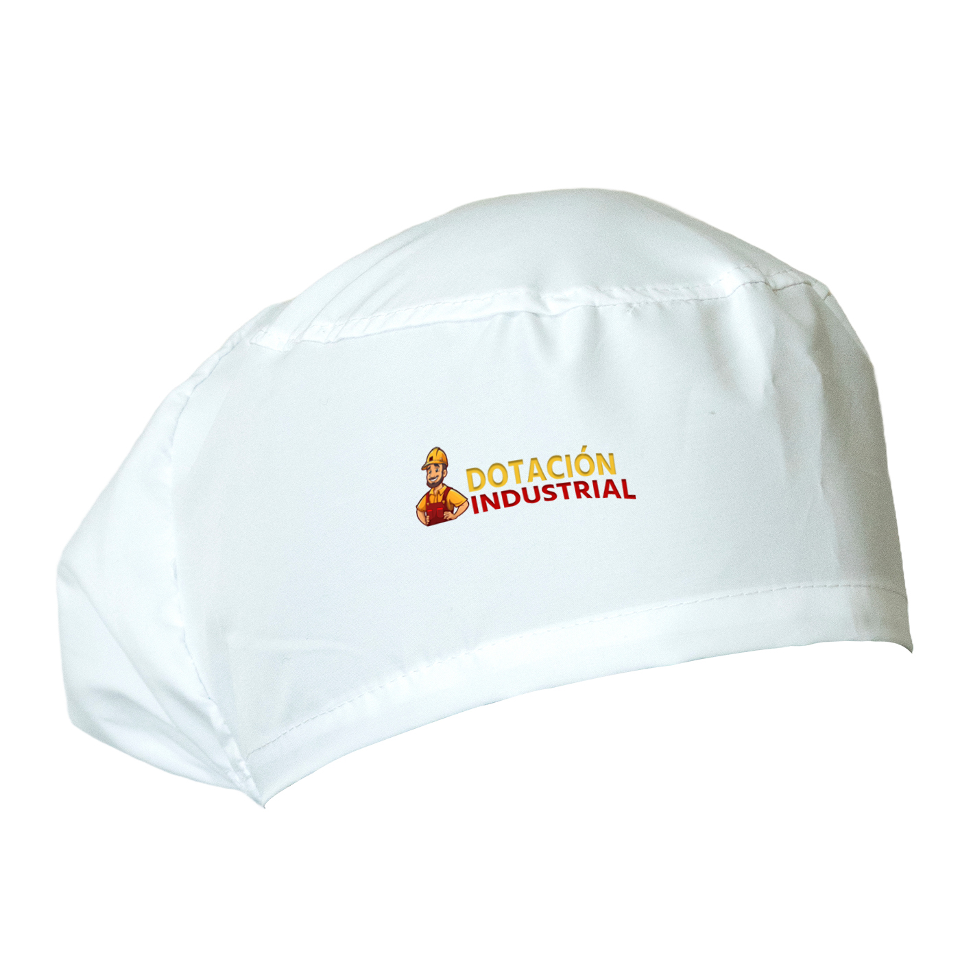 Cofias antifluido para dama en blanco, reutilizables, cómodas y profesionales